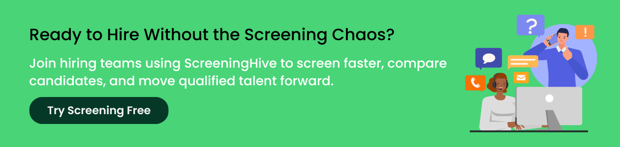 Screeninghive Free Interview