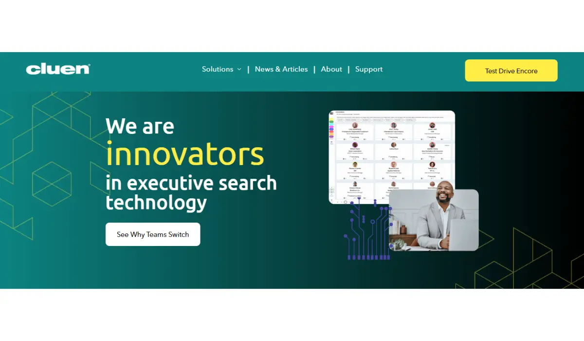 Cluen Encore - executive search relationship intelligence